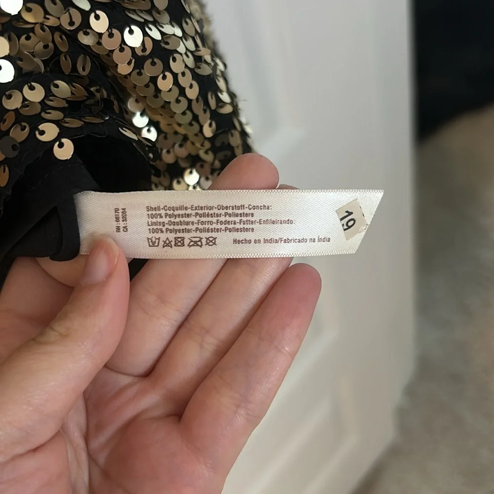 Free people sequins mini dress - Picture 4 of 7